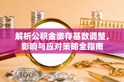 东丰解析公积金缴存基数调整，影响与应对策略全指南