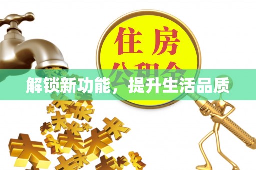 东丰解锁新功能，提升生活品质