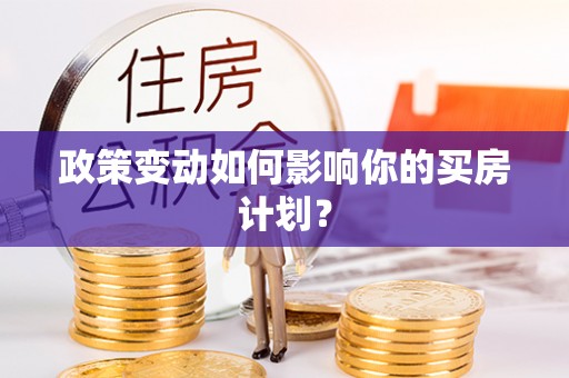 东丰政策变动如何影响你的买房计划？