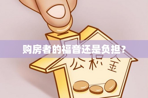 东丰购房者的福音还是负担？