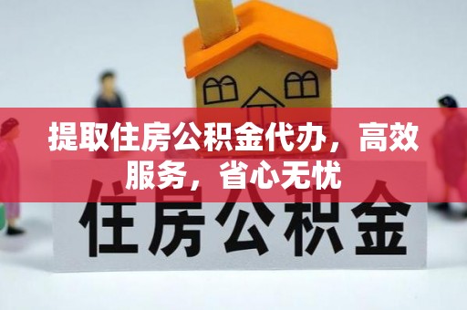 东丰提取住房公积金代办，高效服务，省心无忧