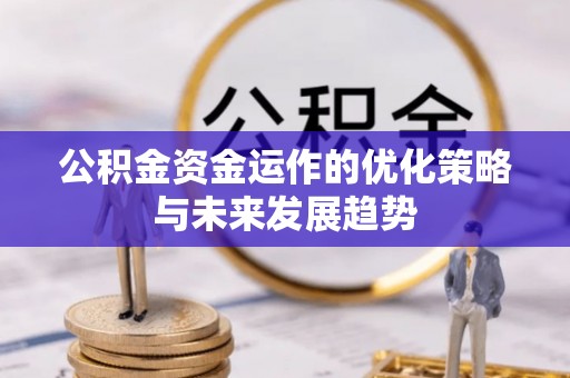 东丰公积金资金运作的优化策略与未来发展趋势