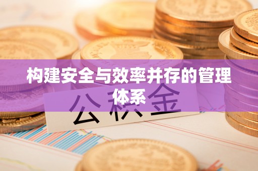 东丰构建安全与效率并存的管理体系