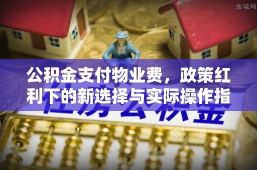 东丰公积金支付物业费，政策红利下的新选择与实际操作指南