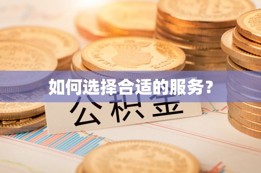 东丰如何选择合适的服务？