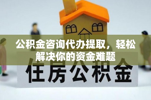 东丰公积金咨询代办提取，轻松解决你的资金难题