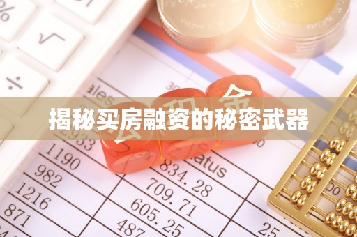 东丰揭秘买房融资的秘密武器