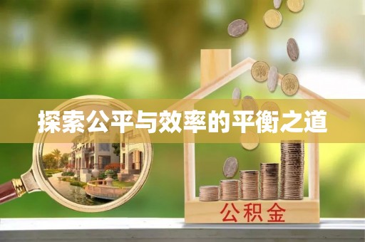 东丰探索公平与效率的平衡之道