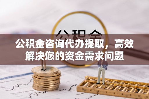 东丰公积金咨询代办提取，高效解决您的资金需求问题