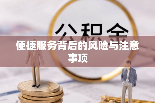 东丰便捷服务背后的风险与注意事项